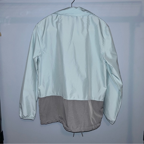 Herschel Blue & Gray Voyage Coach Lightweight Packable Jacket (Size Small) - Picture 3 of 10